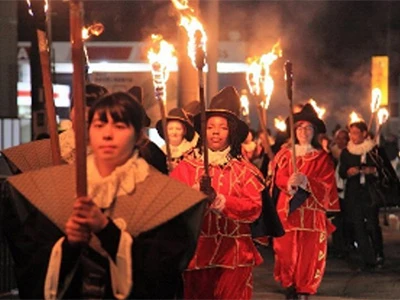 サイレント・クリスマスの様子