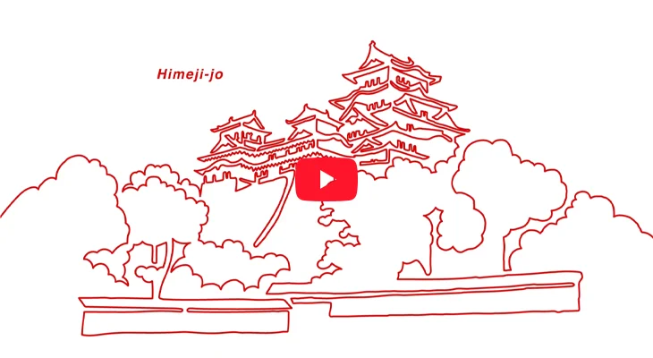 姫路城動画サムネイル