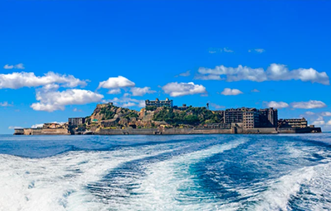 端島炭坑の画像