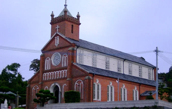 黒島天主堂の外観