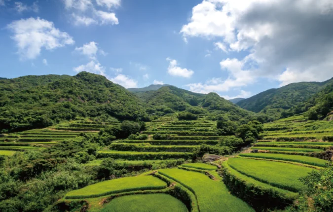 平戸集落の様子