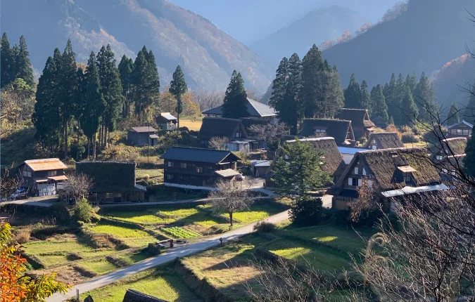 相倉集落の様子