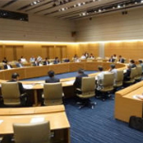 世界文化遺産地域連携会議の様子