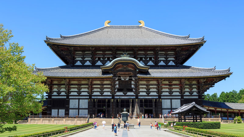 Historische Monumente des alten Nara
