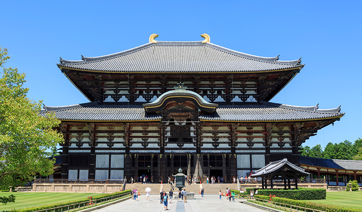 Historische Stätten des alten Nara Laternen- und Feuerfeste in Nara